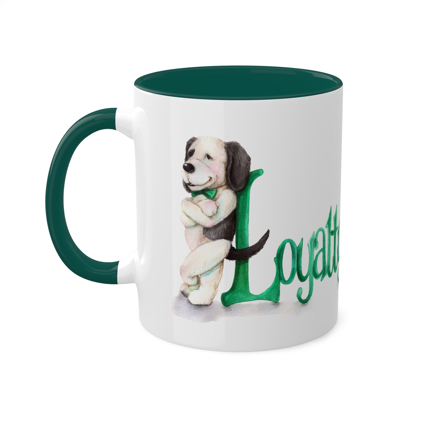 Loyalty mug featuring Luca the Pup