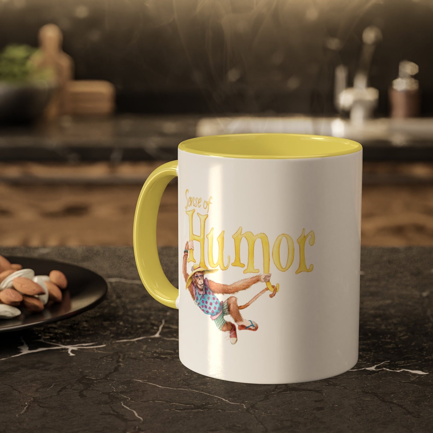 Mug with a Sense of Humor featuring Mabel the Monkey