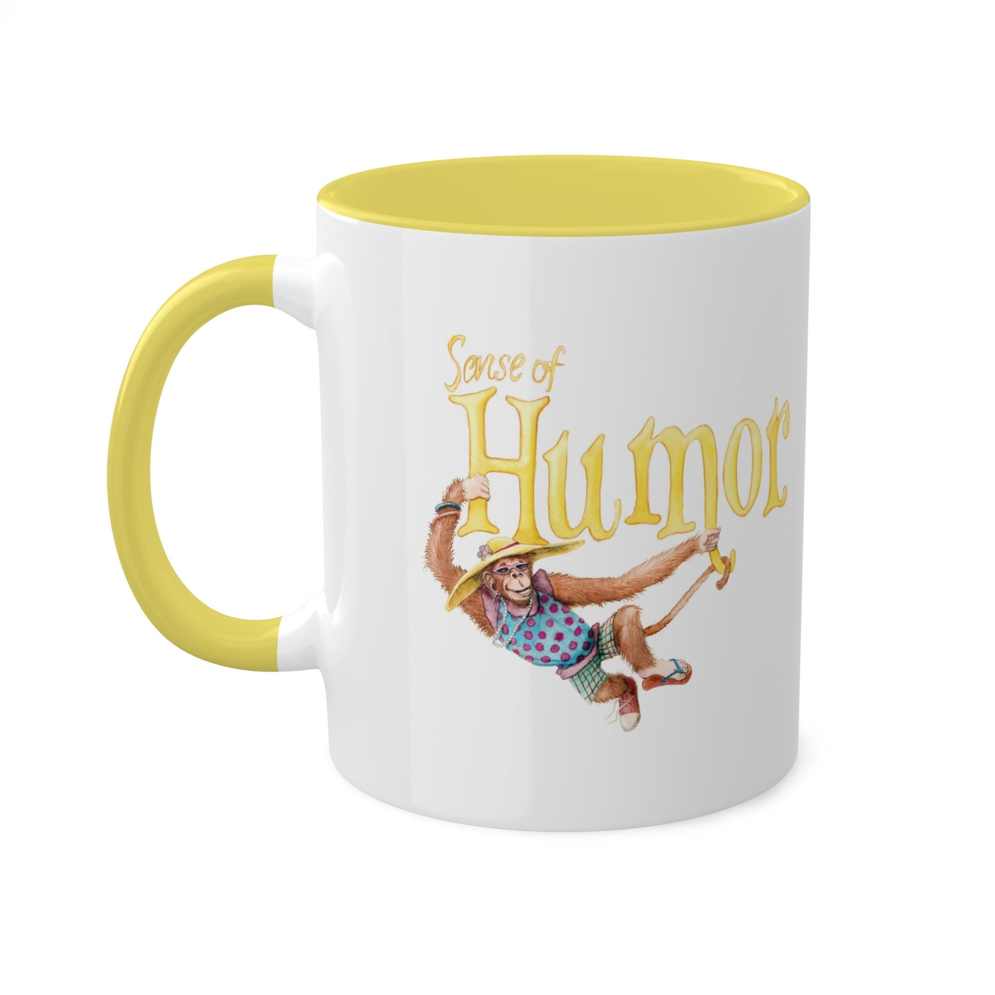 Mug with a Sense of Humor featuring Mabel the Monkey