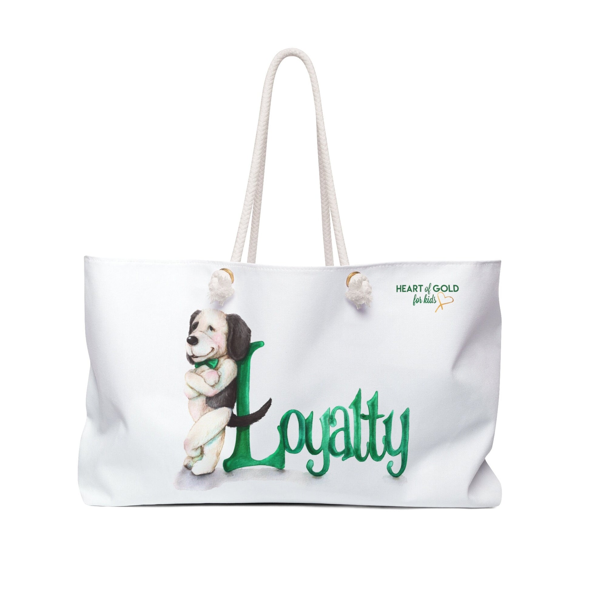 Loyalty Weekender Tote Bag is the Perfect Gift for School, Travel or a Party