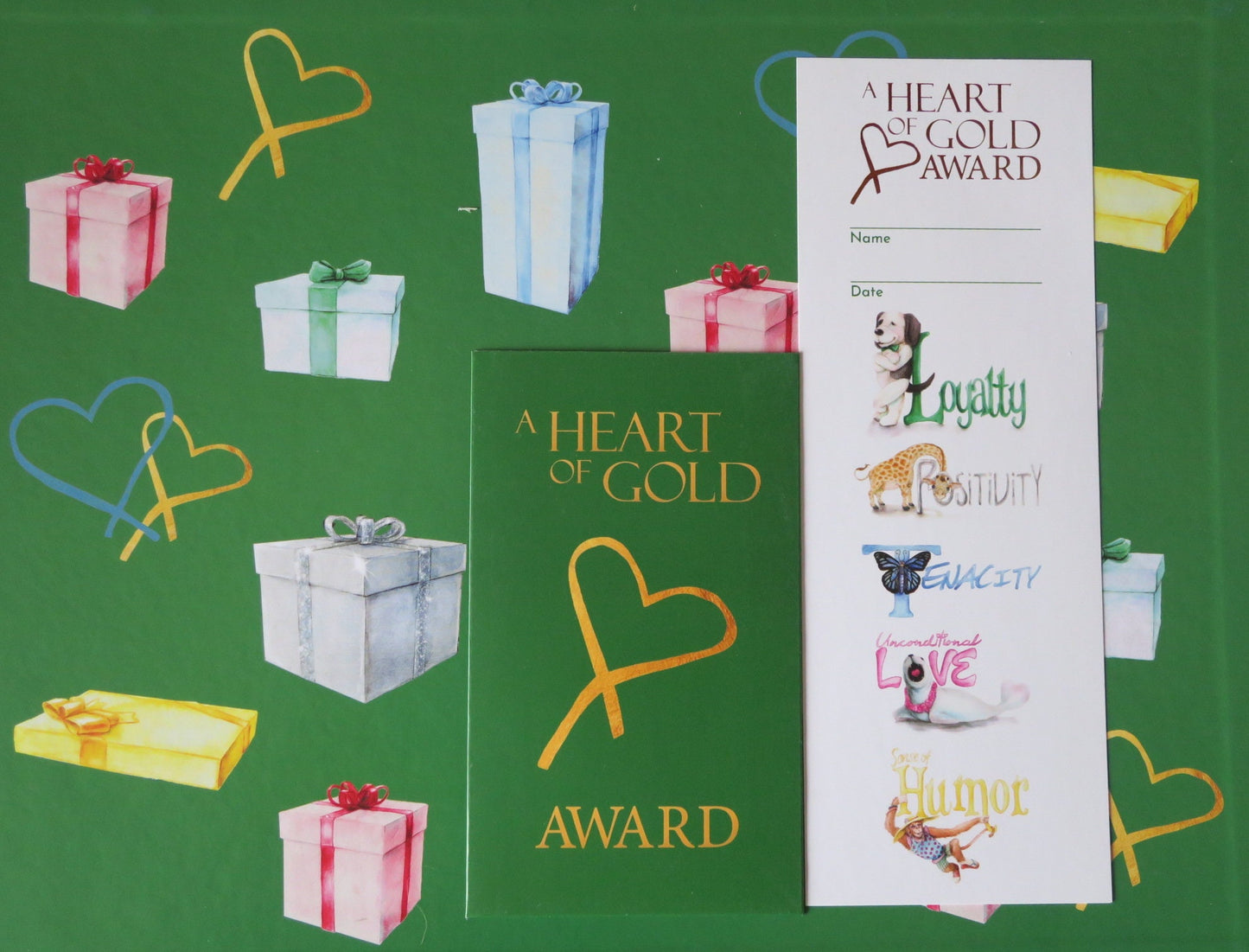 A Heart of Gold the Greatest Gift—A Children's Fun Interactive Book about Values—Character Building Gift Book for Families & Teachers