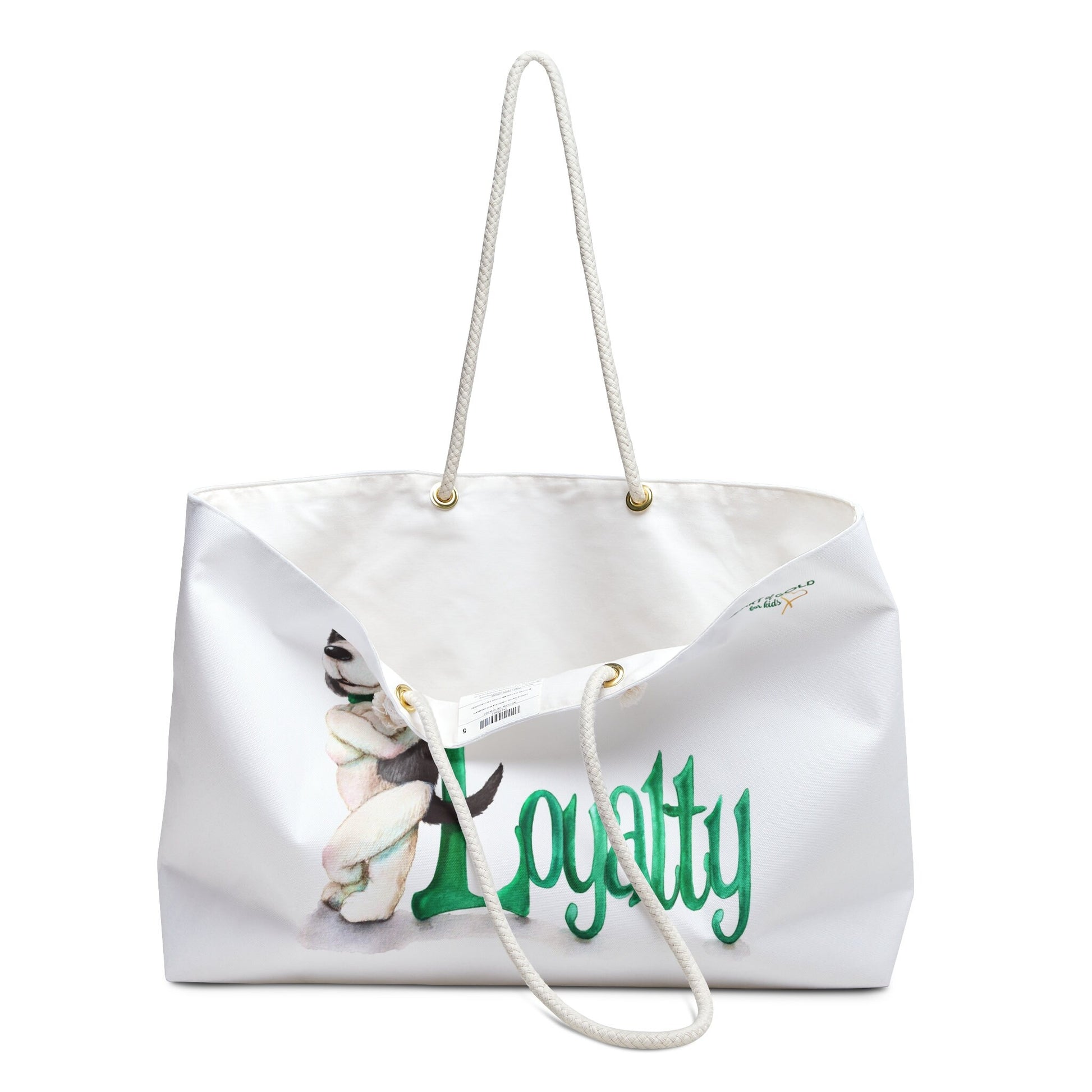 Loyalty Weekender Tote Bag is the Perfect Gift for School, Travel or a Party