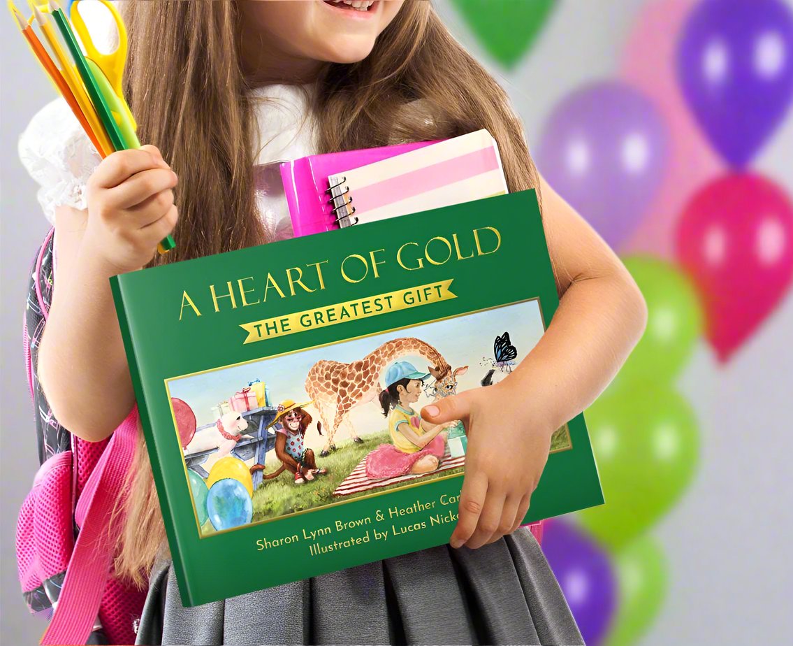 A Heart of Gold the Greatest Gift—A Children's Fun Interactive Book about Values—Character Building Gift Book for Families & Teachers