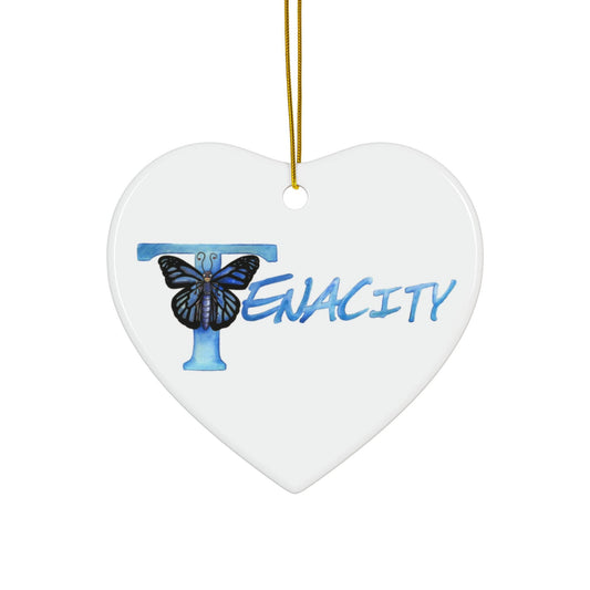 Celebrate Christmas with Tommy's Tenacity ornament from A Heart of Gold the Greatest Gift. A family heirloom collectible!